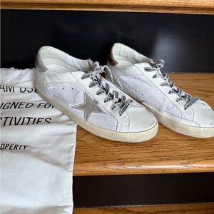 Golden Goose silver and gold